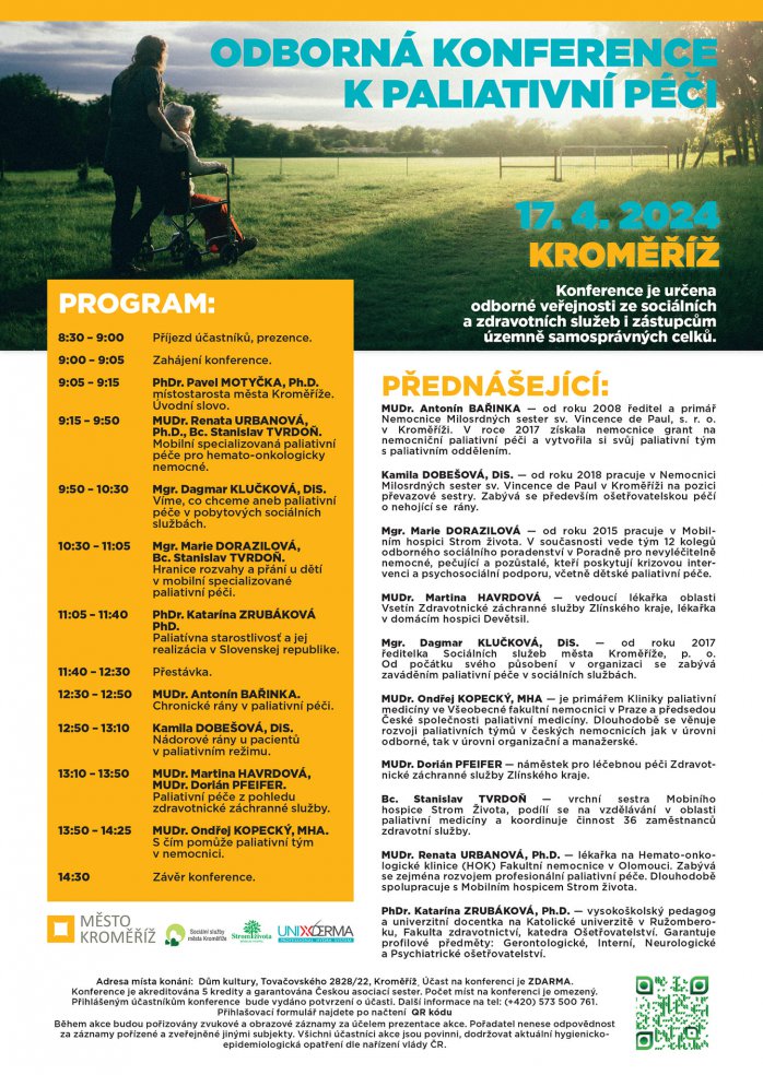 Odborná konference paliativní péče