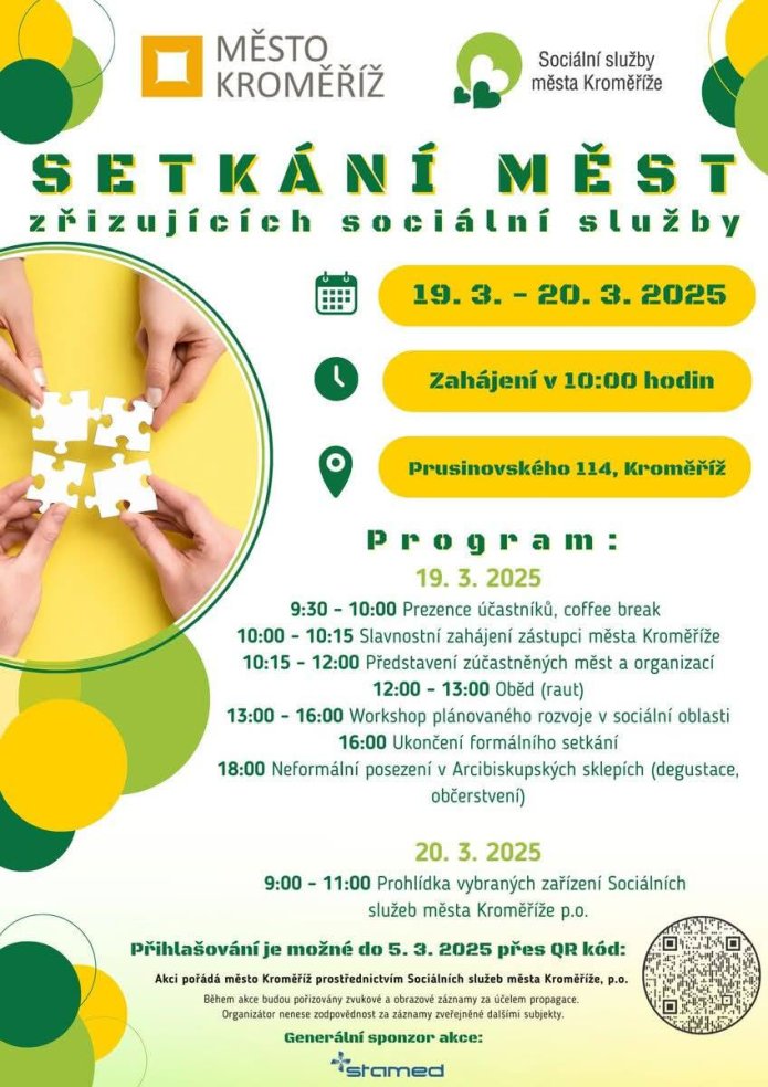 Setkání měst zřizující sociální služby